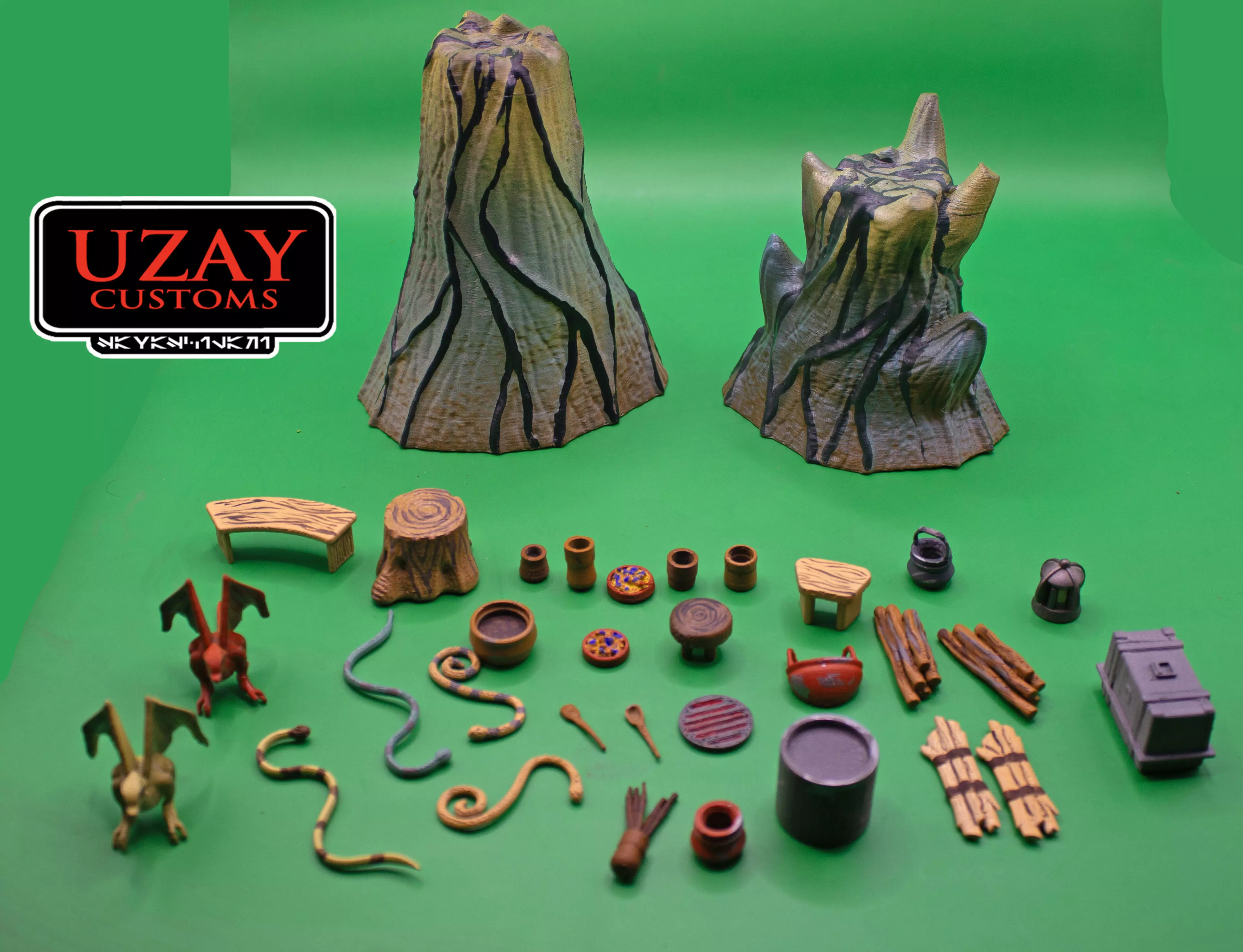 Star Wars ESB Dagobah play set 2    3D print model_5