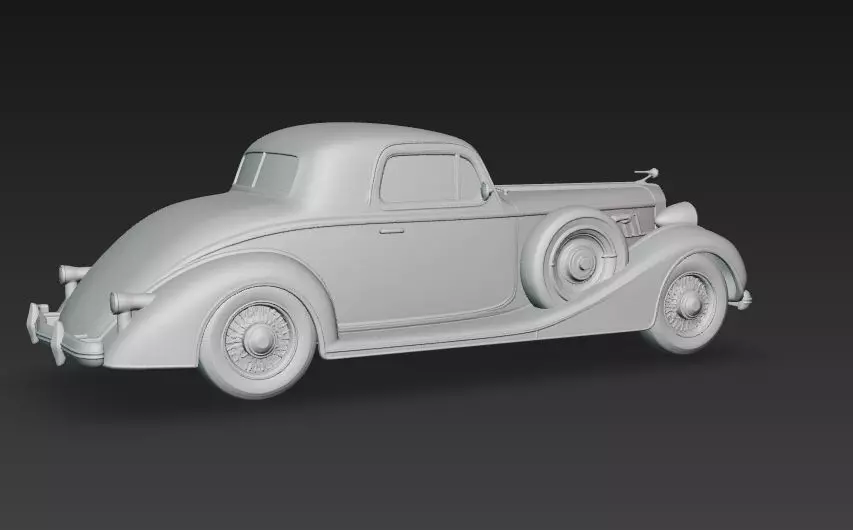 Classic Coupe 3D print model_6