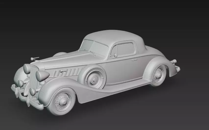 Classic Coupe 3D print model_13