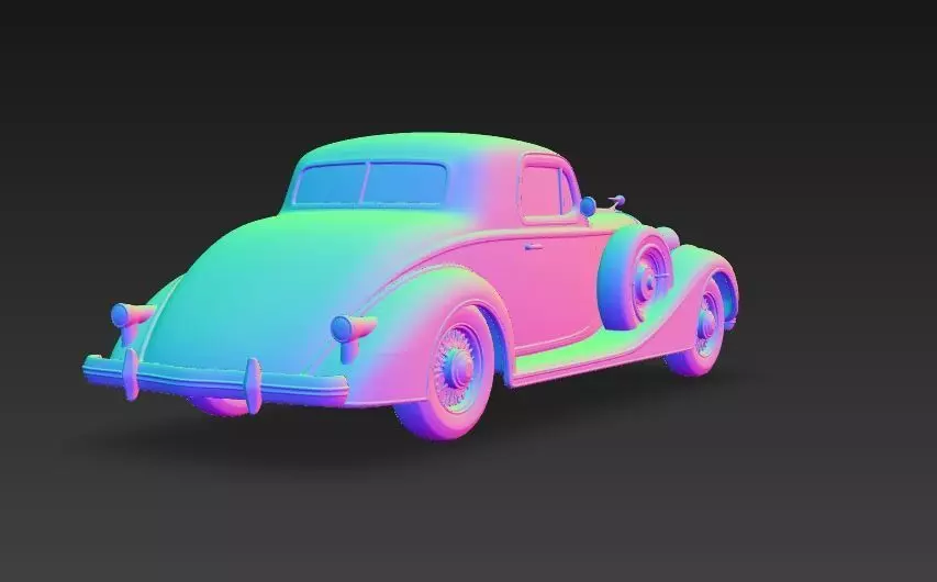 Classic Coupe 3D print model_25