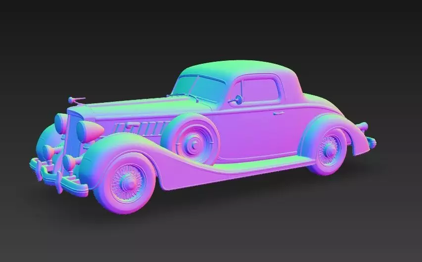 Classic Coupe 3D print model_18