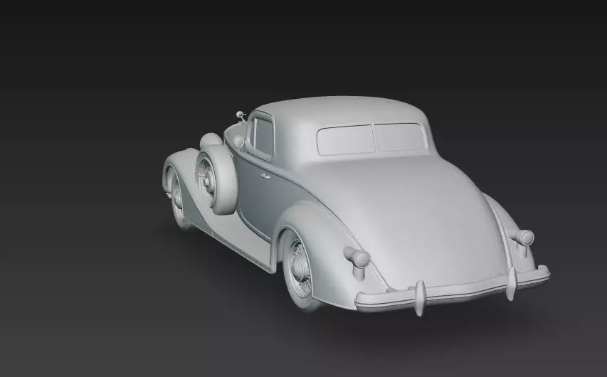 Classic Coupe 3D print model_9