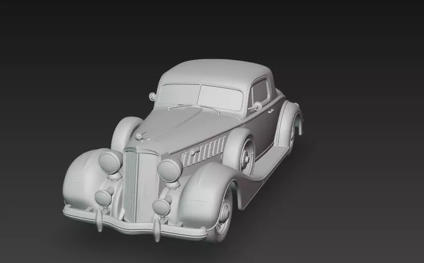 Classic Coupe 3D print model_14