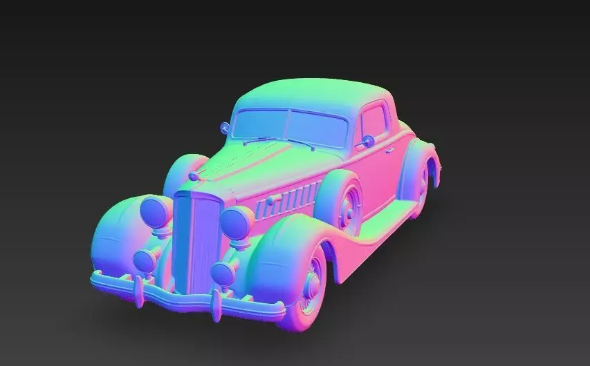 Classic Coupe 3D print model_19