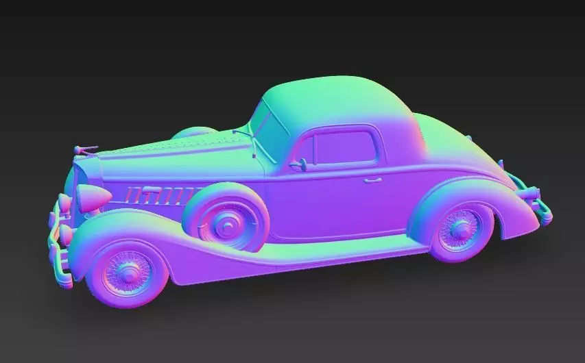 Classic Coupe 3D print model_17