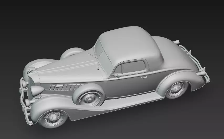 Classic Coupe 3D print model_16