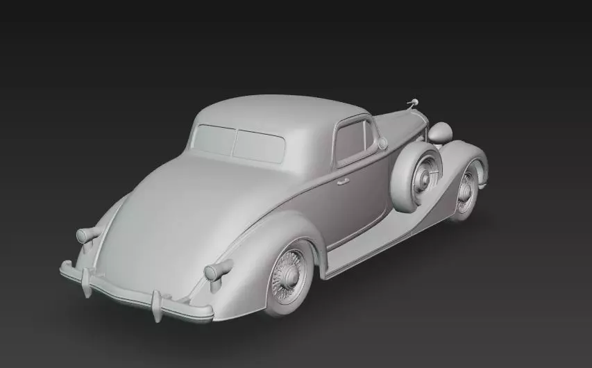 Classic Coupe 3D print model_7