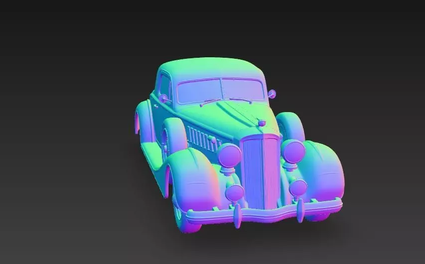 Classic Coupe 3D print model_20