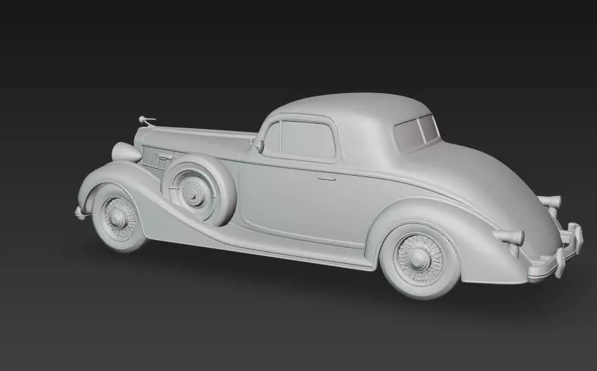 Classic Coupe 3D print model_10