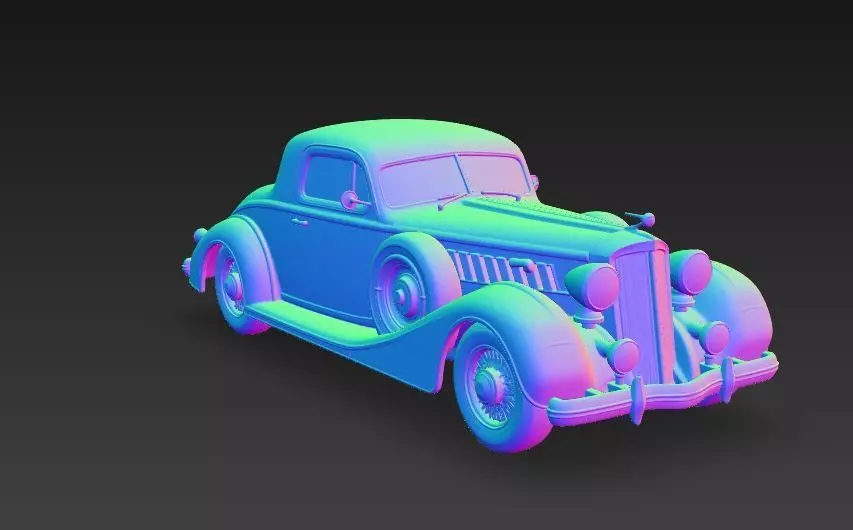 Classic Coupe 3D print model_21