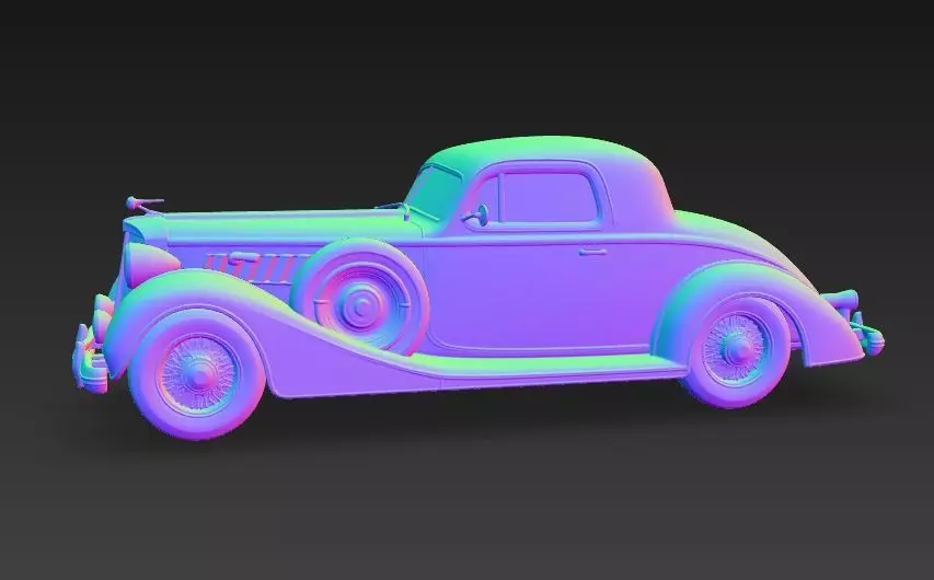 Classic Coupe 3D print model_28