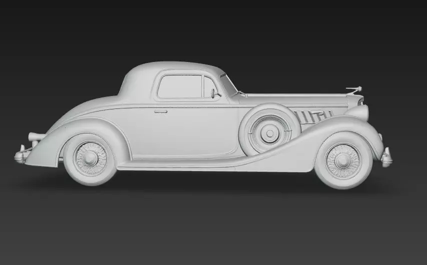 Classic Coupe 3D print model_5