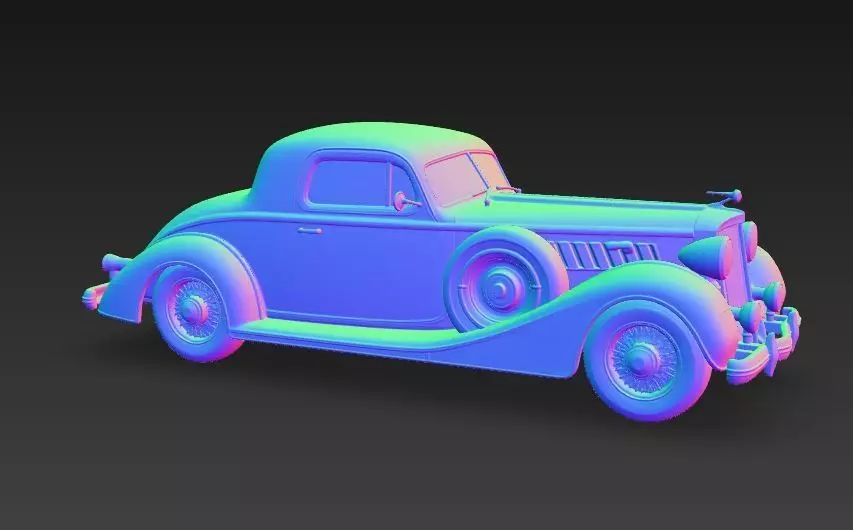 Classic Coupe 3D print model_22