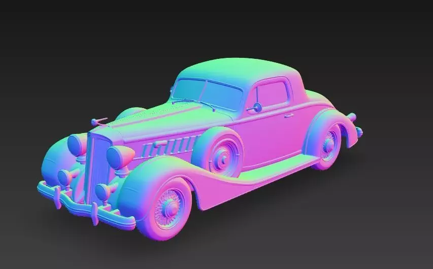 Classic Coupe 3D print model_29