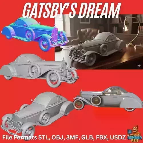 Gatsbys Dream 3D print model
