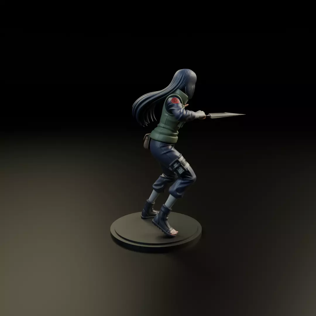 Hinata Hyuga 3D print model_14