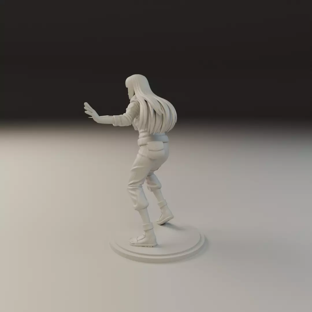 Hinata Hyuga 3D print model_3