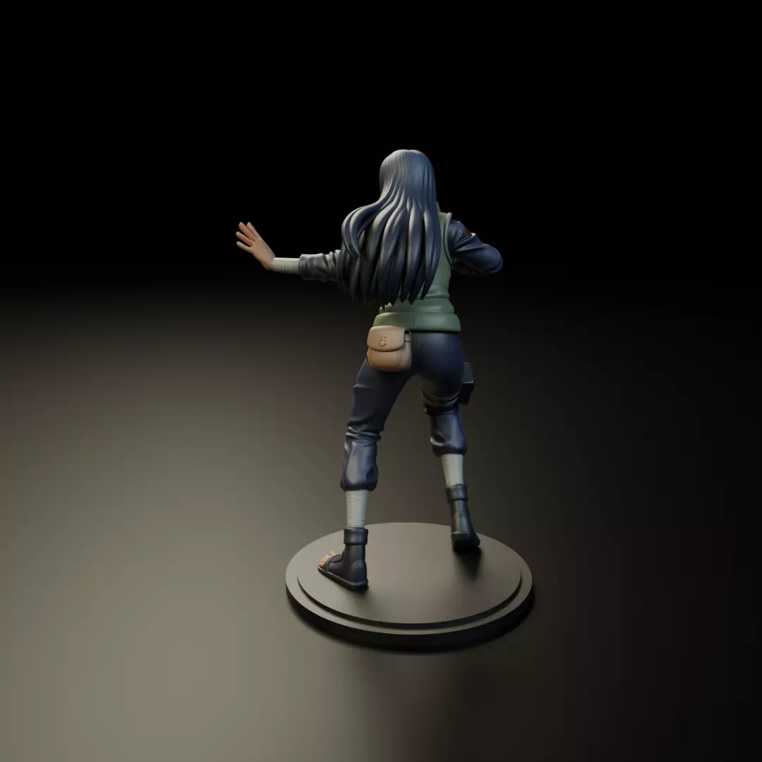 Hinata Hyuga 3D print model_8