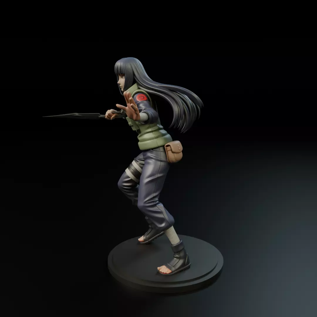 Hinata Hyuga 3D print model_10