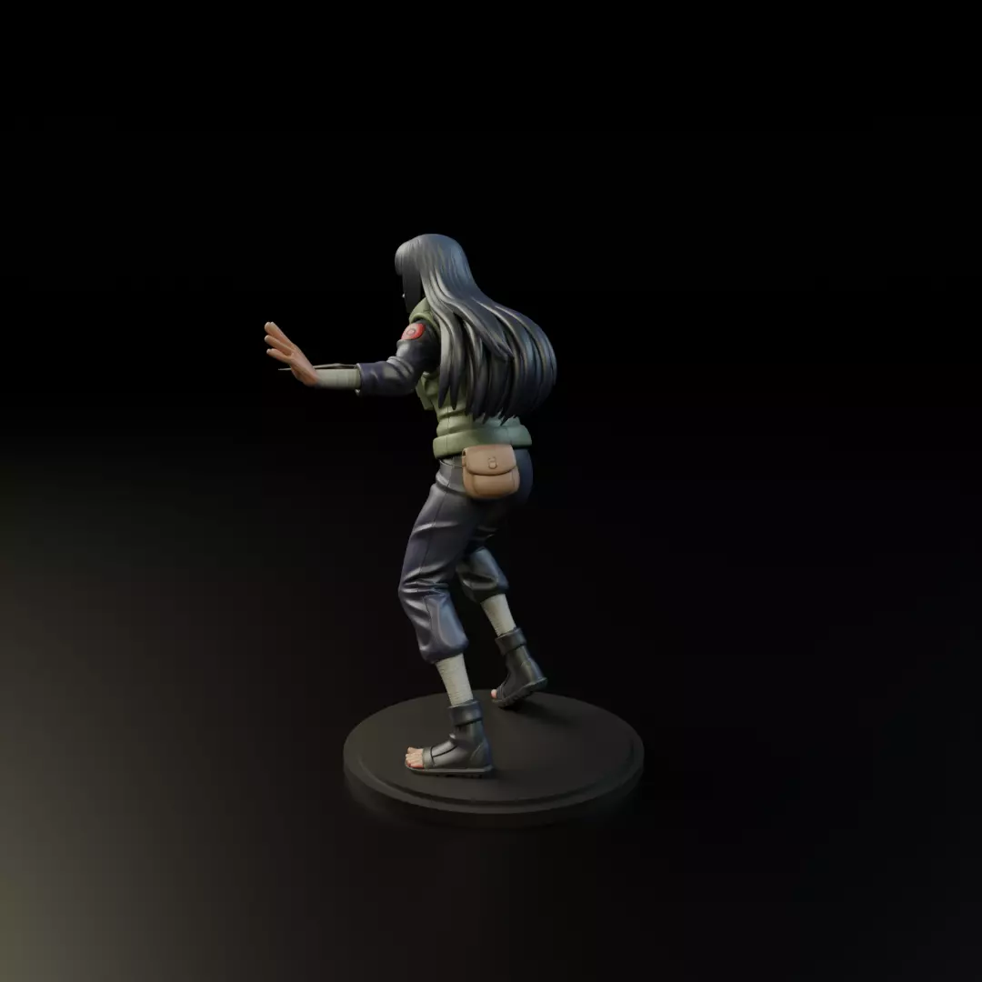 Hinata Hyuga 3D print model_4