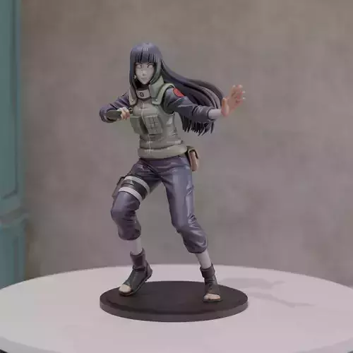 Hinata Hyuga 3D print model