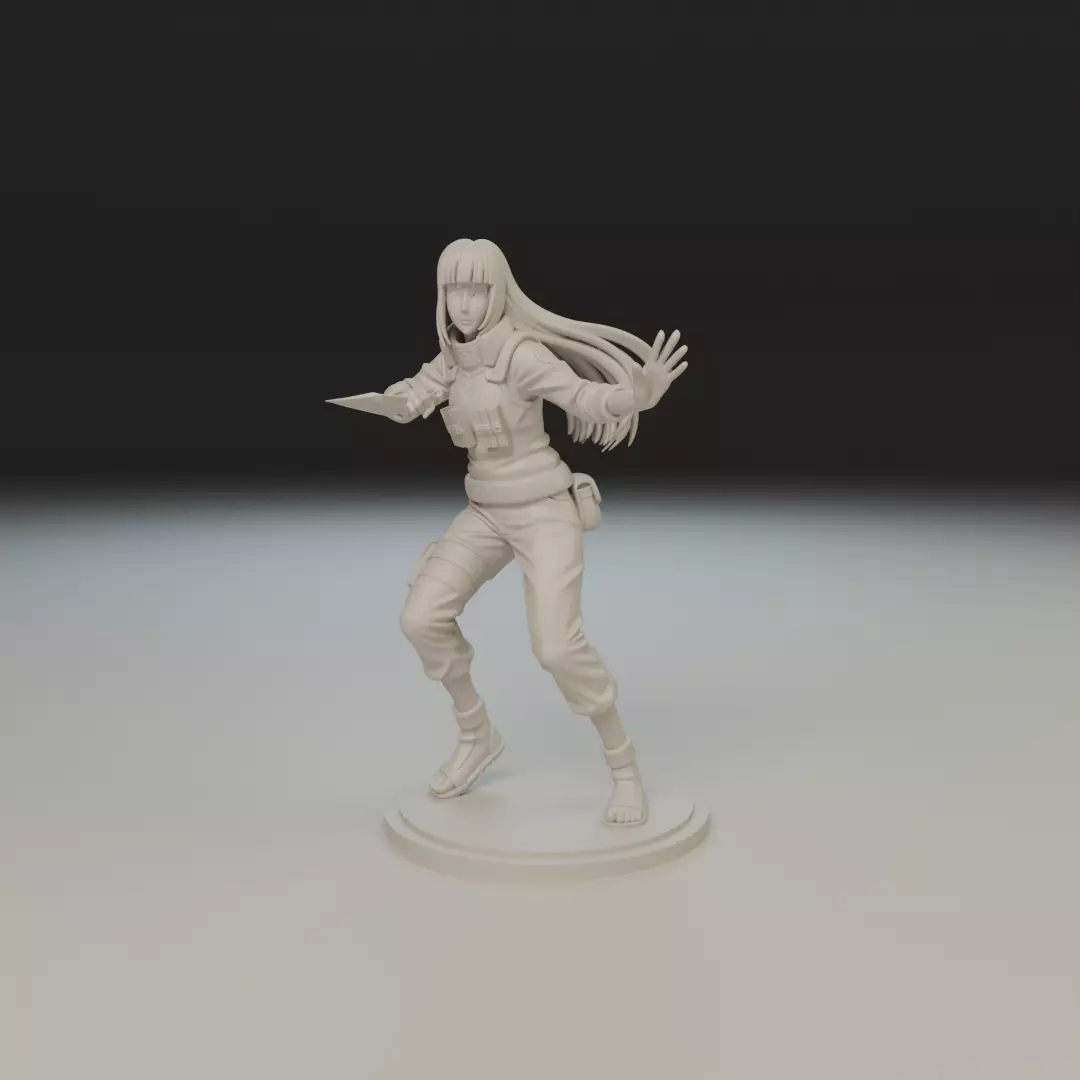 Hinata Hyuga 3D print model_15