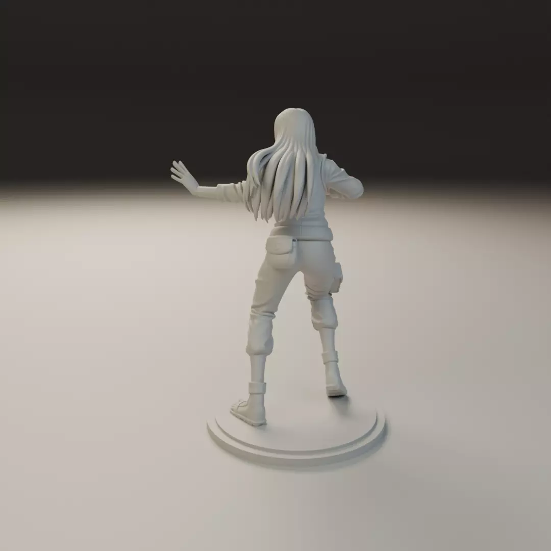 Hinata Hyuga 3D print model_7