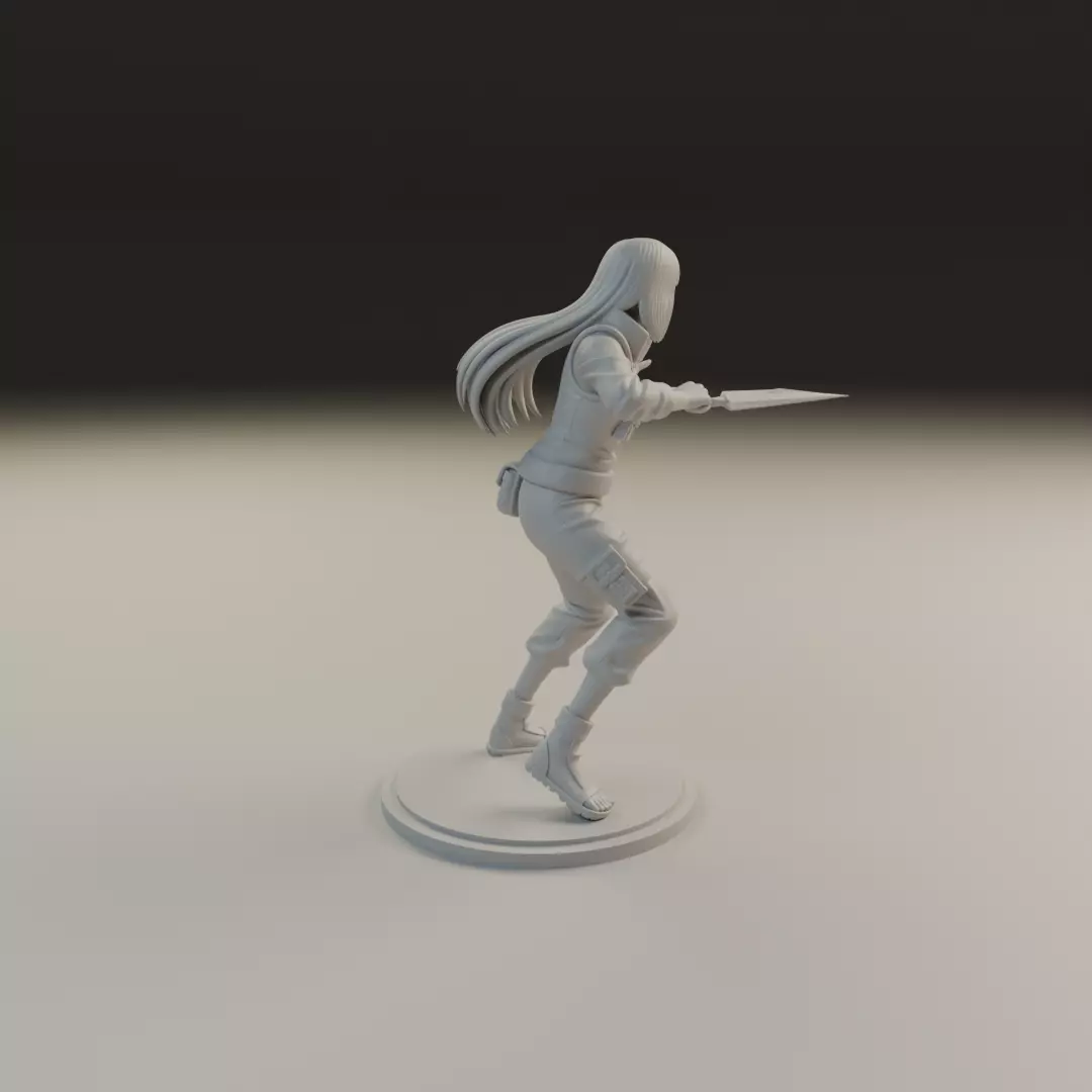 Hinata Hyuga 3D print model_13