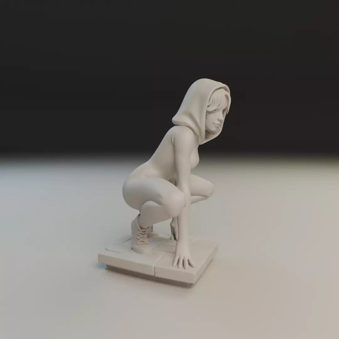 Spider Woman Gwen Stacy 3D print model_12