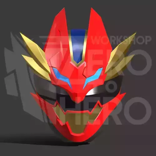 TegaSword Gozyu Wolf Helmet