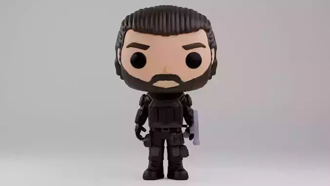  Rick Grimes funko pop from The Ones Who Live