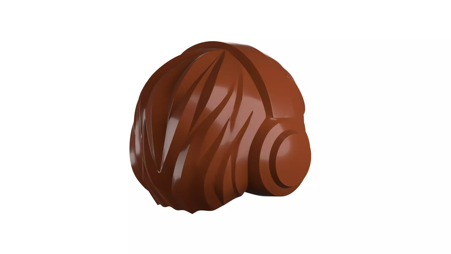 Custom3Dprint Minifigure Accessory - Minifigure Hair S2 - 021 3D print model_34