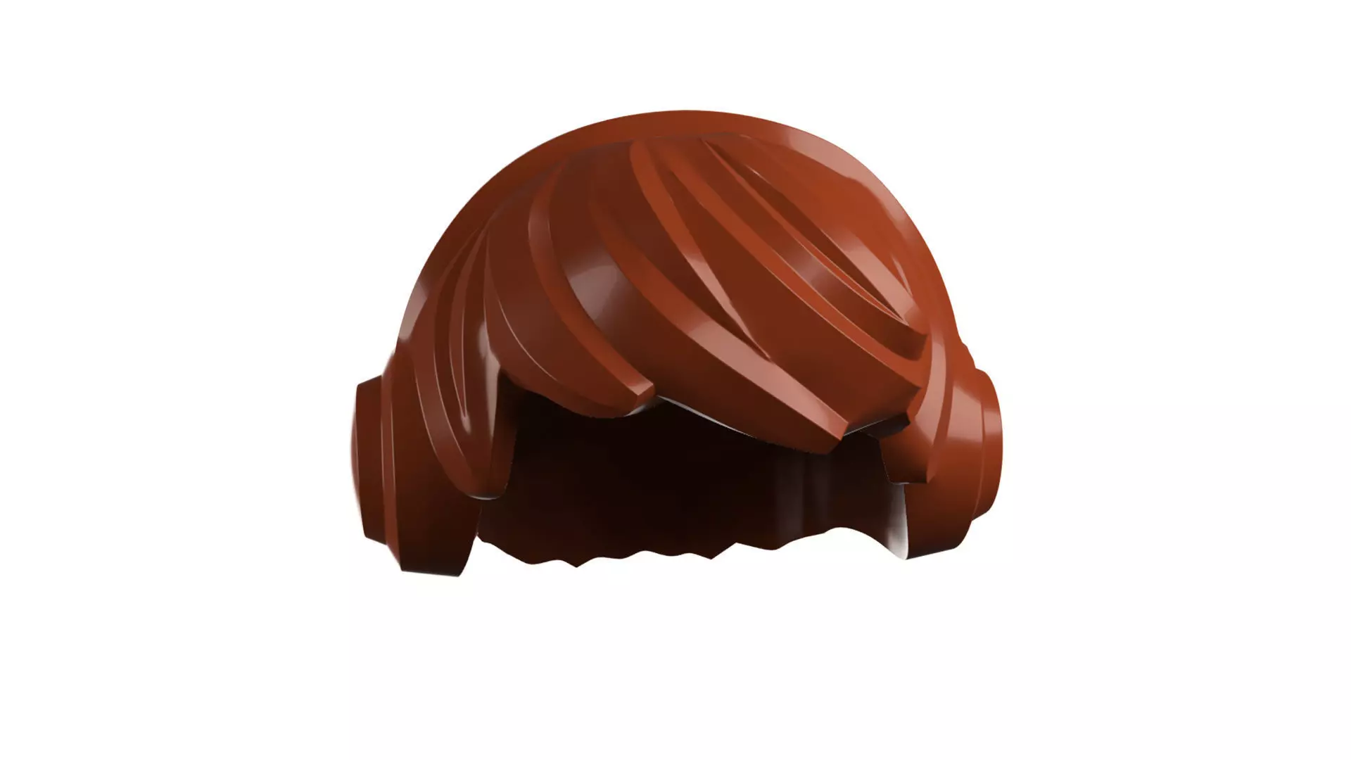 Custom3Dprint Minifigure Accessory - Minifigure Hair S2 - 021 3D print model_0