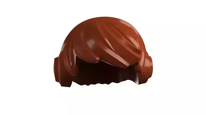 Custom3Dprint Minifigure Accessory - Minifigure Hair S2 - 021