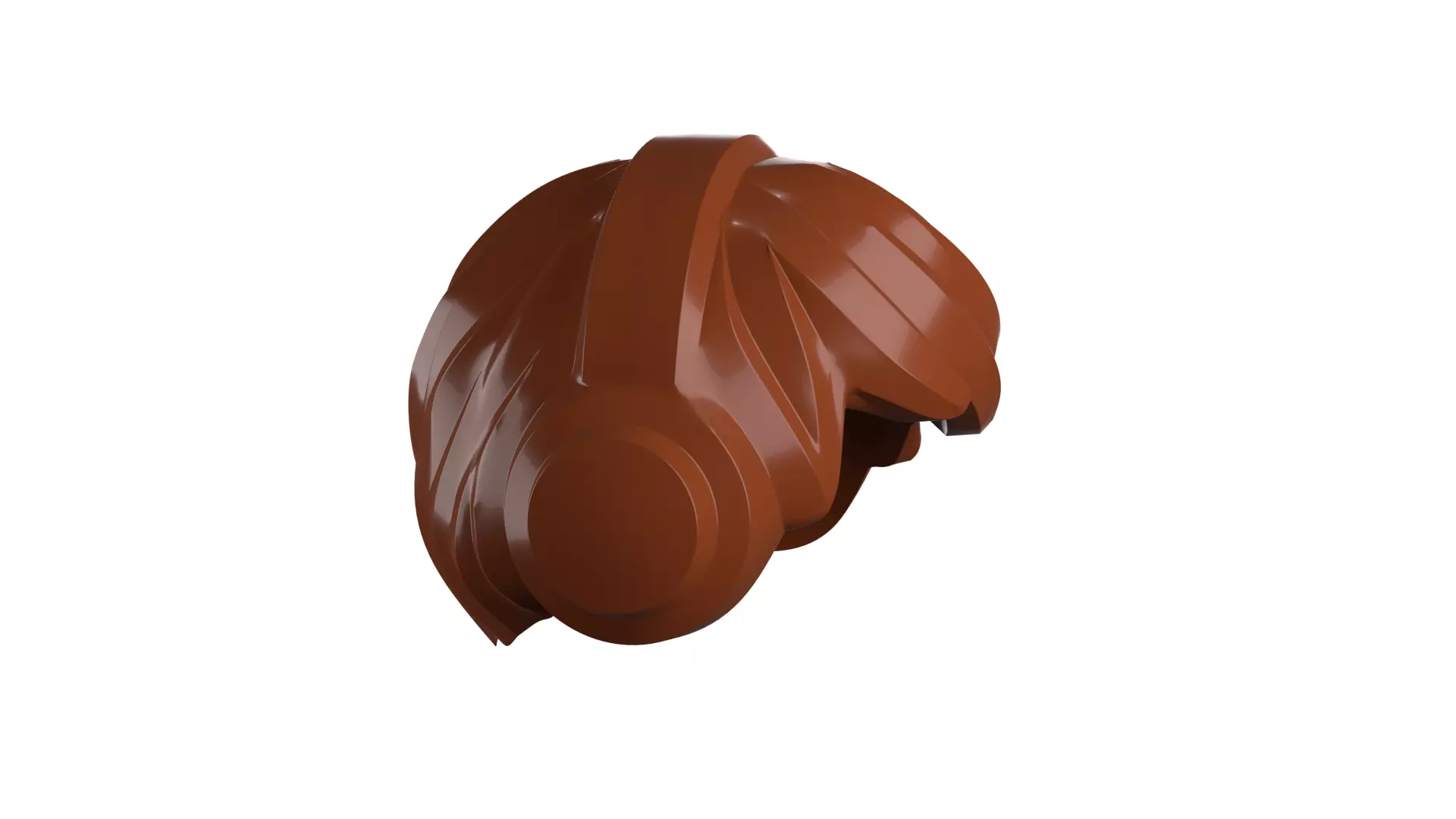 Custom3Dprint Minifigure Accessory - Minifigure Hair S2 - 021 3D print model_21