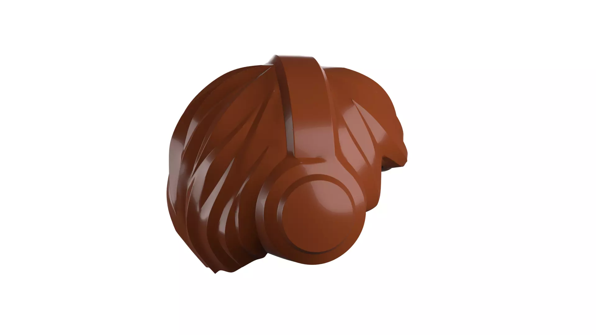 Custom3Dprint Minifigure Accessory - Minifigure Hair S2 - 021 3D print model_27