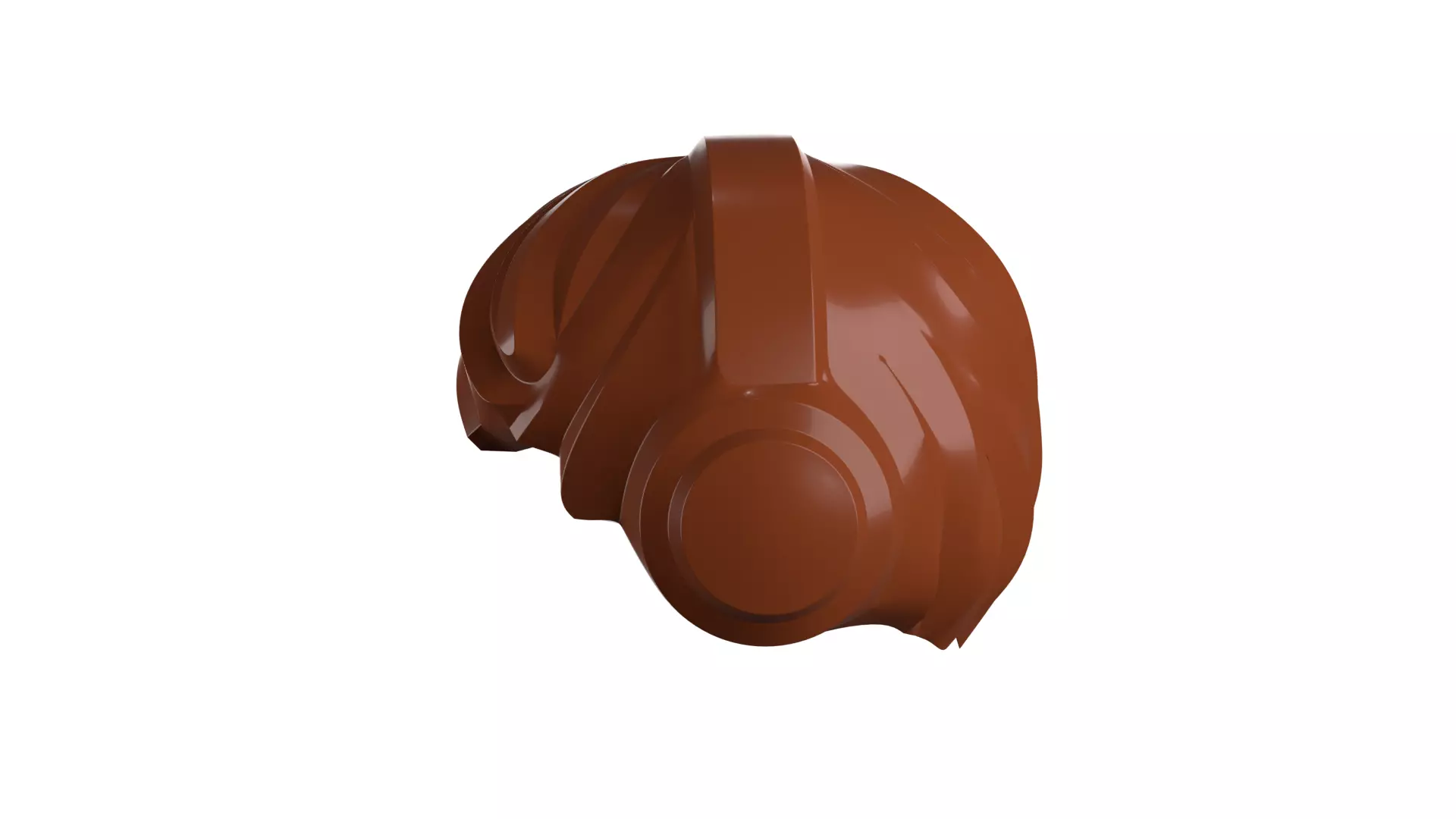 Custom3Dprint Minifigure Accessory - Minifigure Hair S2 - 021 3D print model_67