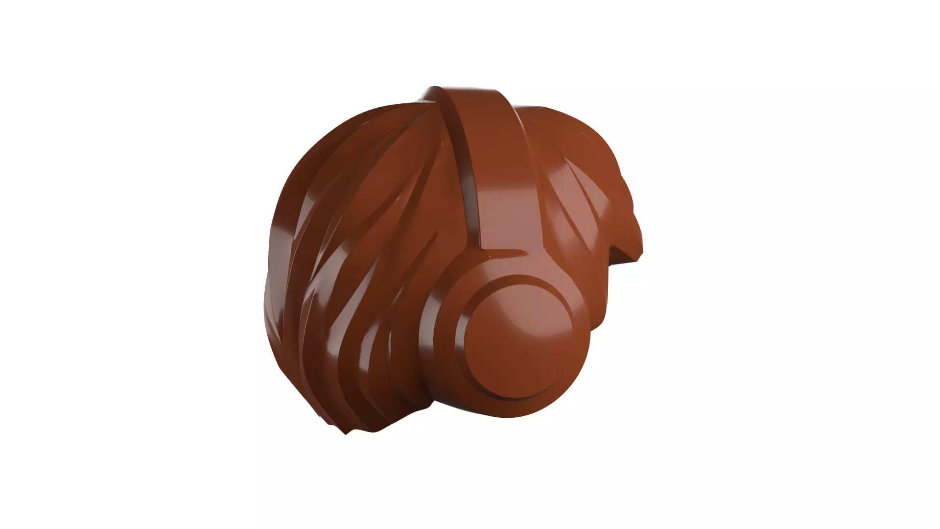 Custom3Dprint Minifigure Accessory - Minifigure Hair S2 - 021 3D print model_28