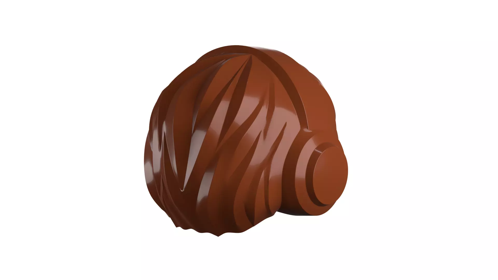 Custom3Dprint Minifigure Accessory - Minifigure Hair S2 - 021 3D print model_35