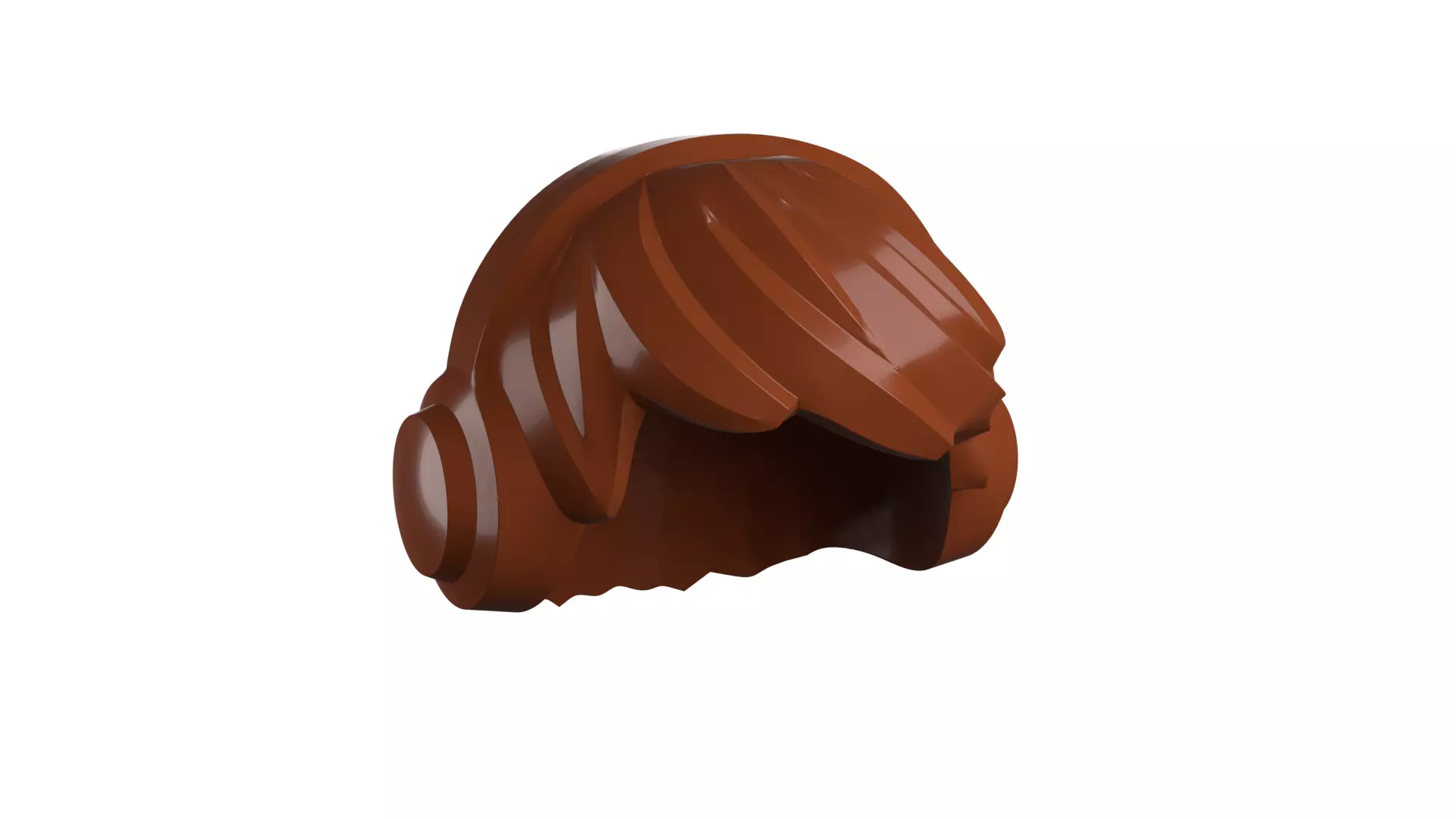 Custom3Dprint Minifigure Accessory - Minifigure Hair S2 - 021 3D print model_10