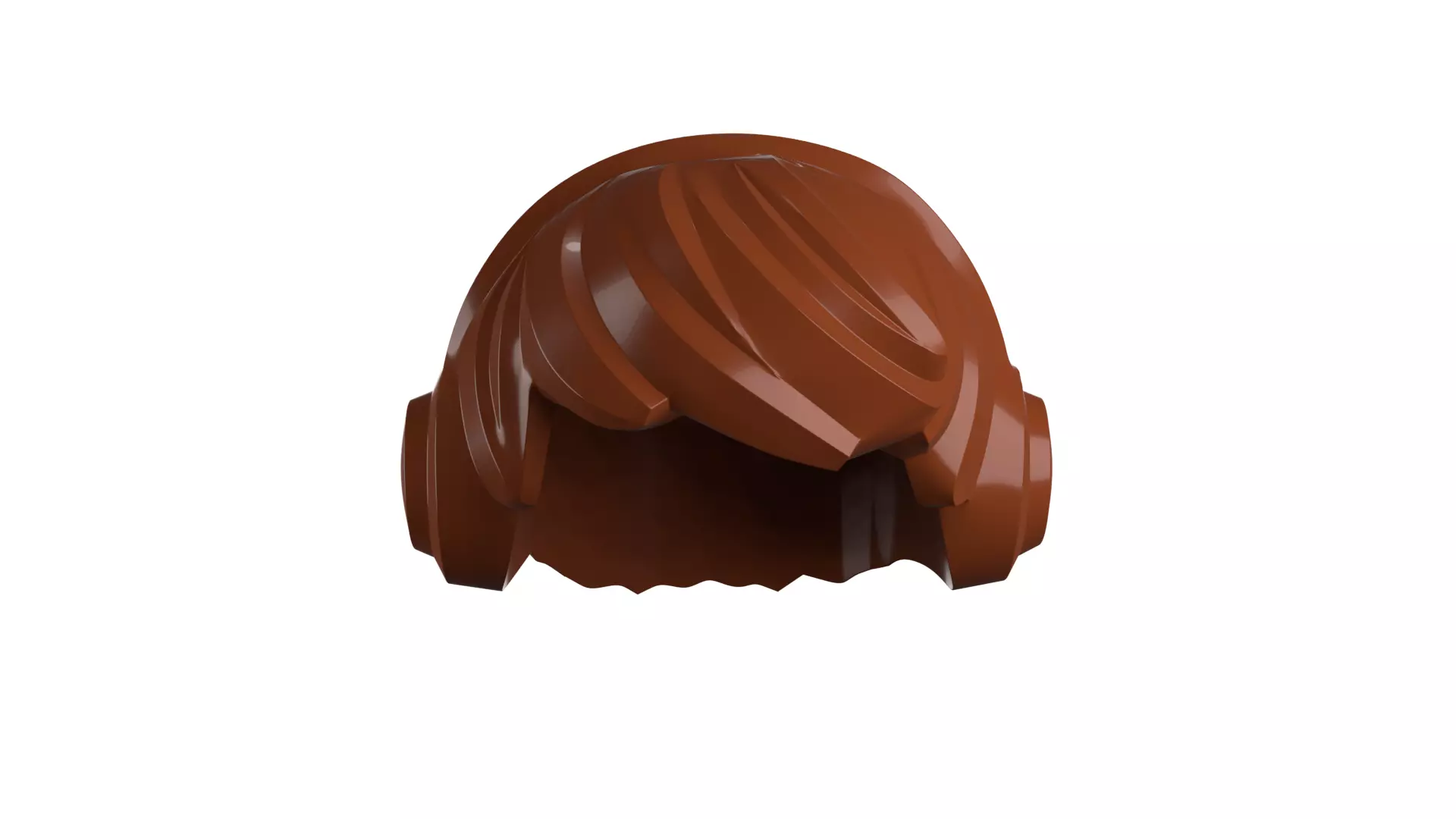 Custom3Dprint Minifigure Accessory - Minifigure Hair S2 - 021 3D print model_4