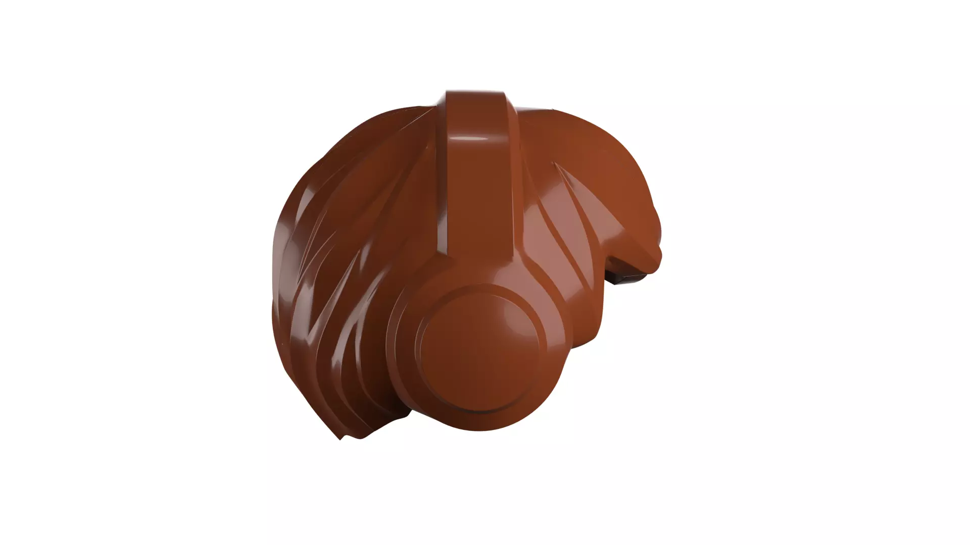 Custom3Dprint Minifigure Accessory - Minifigure Hair S2 - 021 3D print model_25