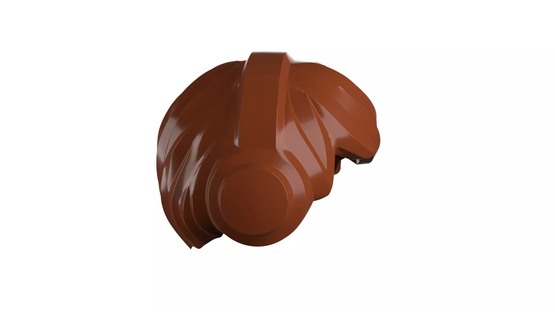 Custom3Dprint Minifigure Accessory - Minifigure Hair S2 - 021 3D print model_23