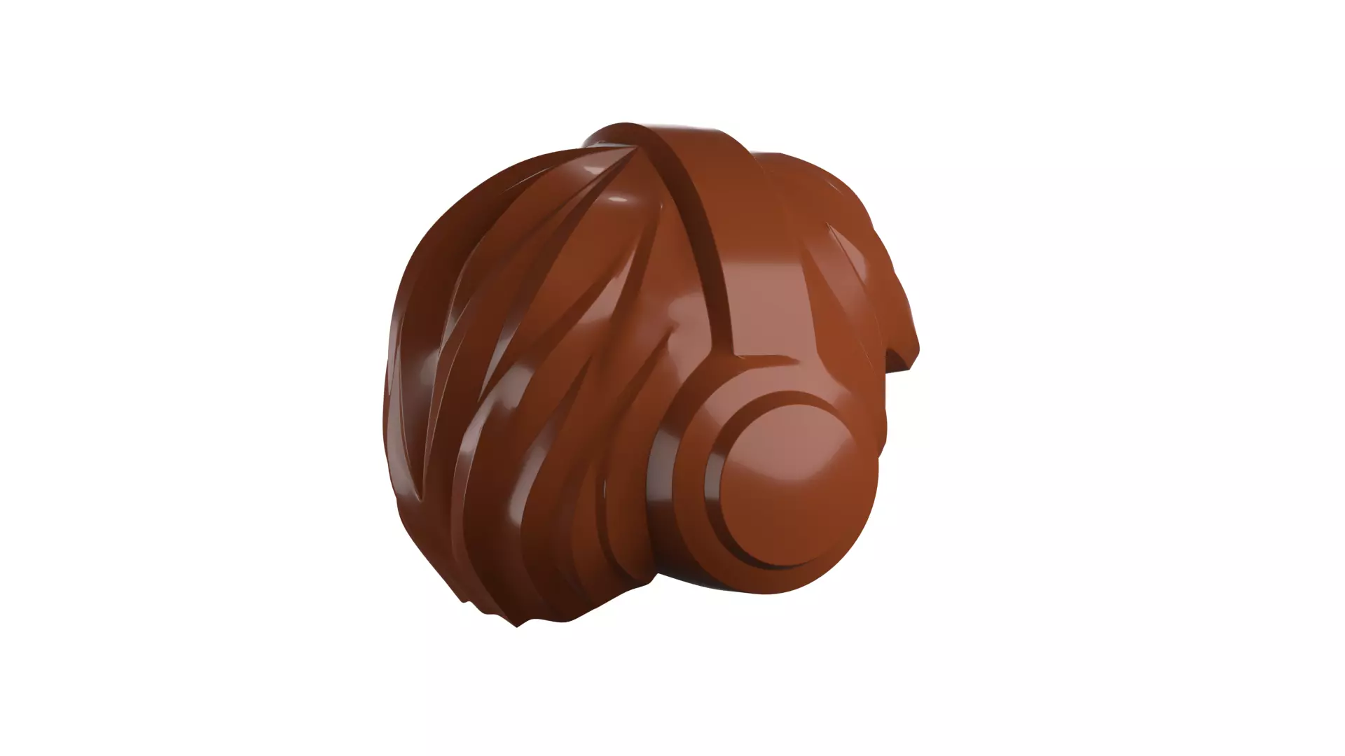 Custom3Dprint Minifigure Accessory - Minifigure Hair S2 - 021 3D print model_30