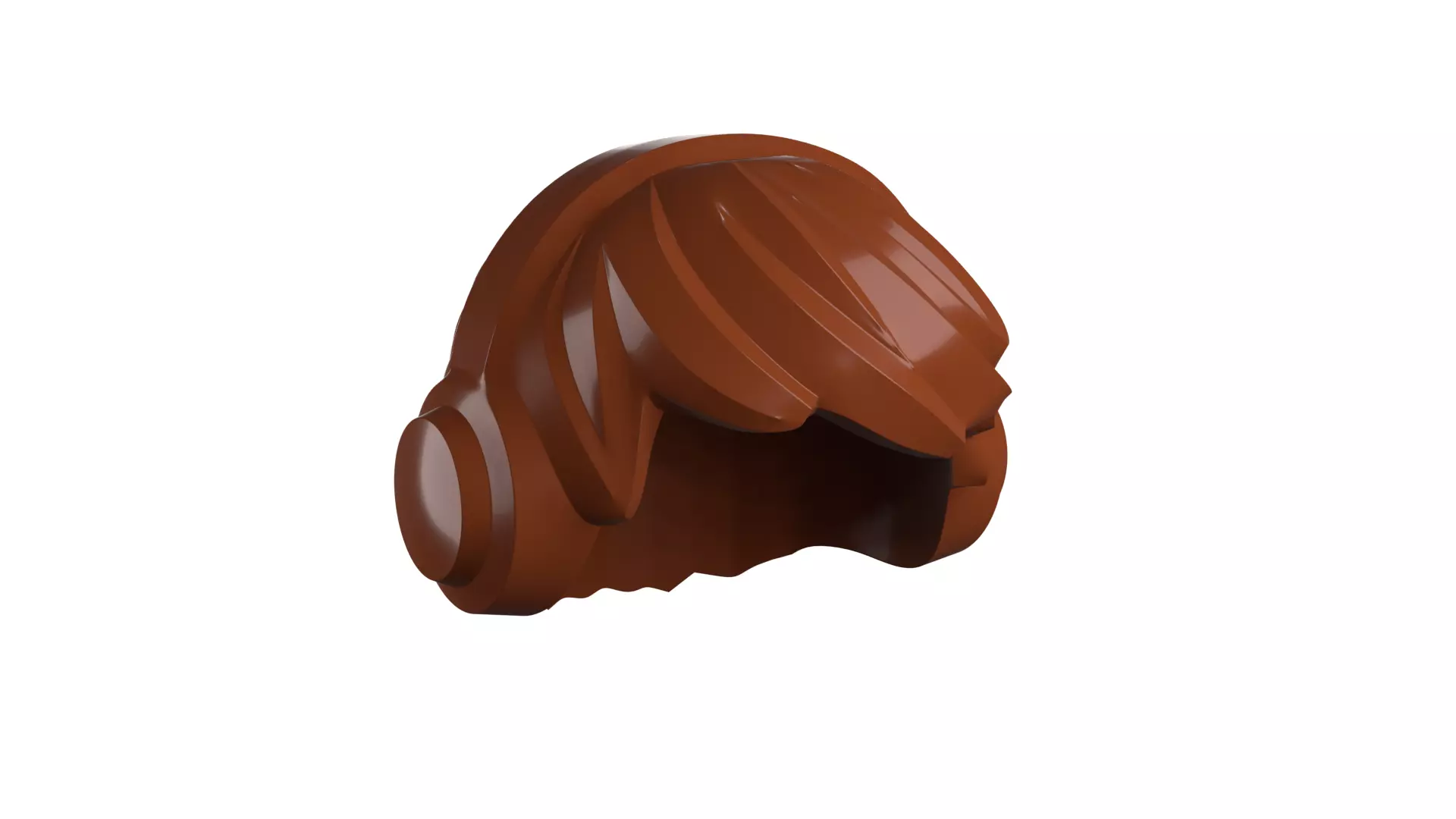 Custom3Dprint Minifigure Accessory - Minifigure Hair S2 - 021 3D print model_11