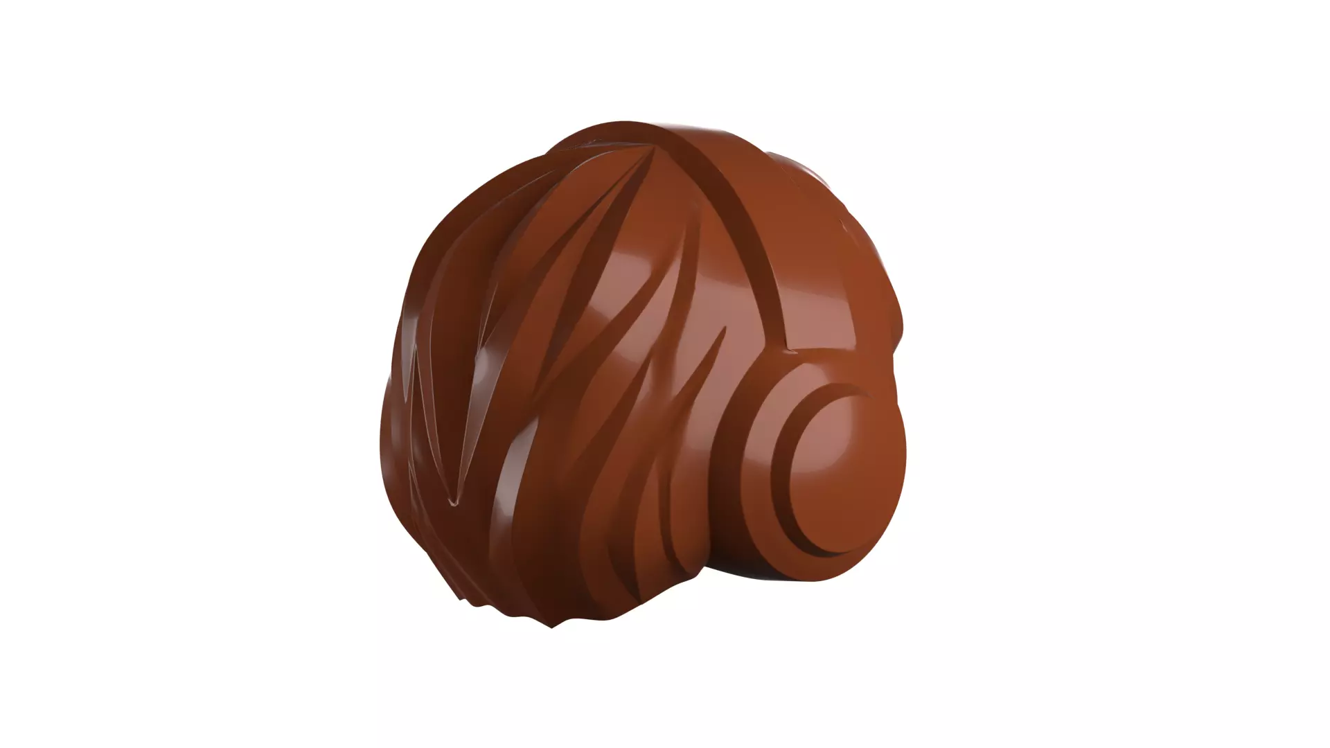 Custom3Dprint Minifigure Accessory - Minifigure Hair S2 - 021 3D print model_33