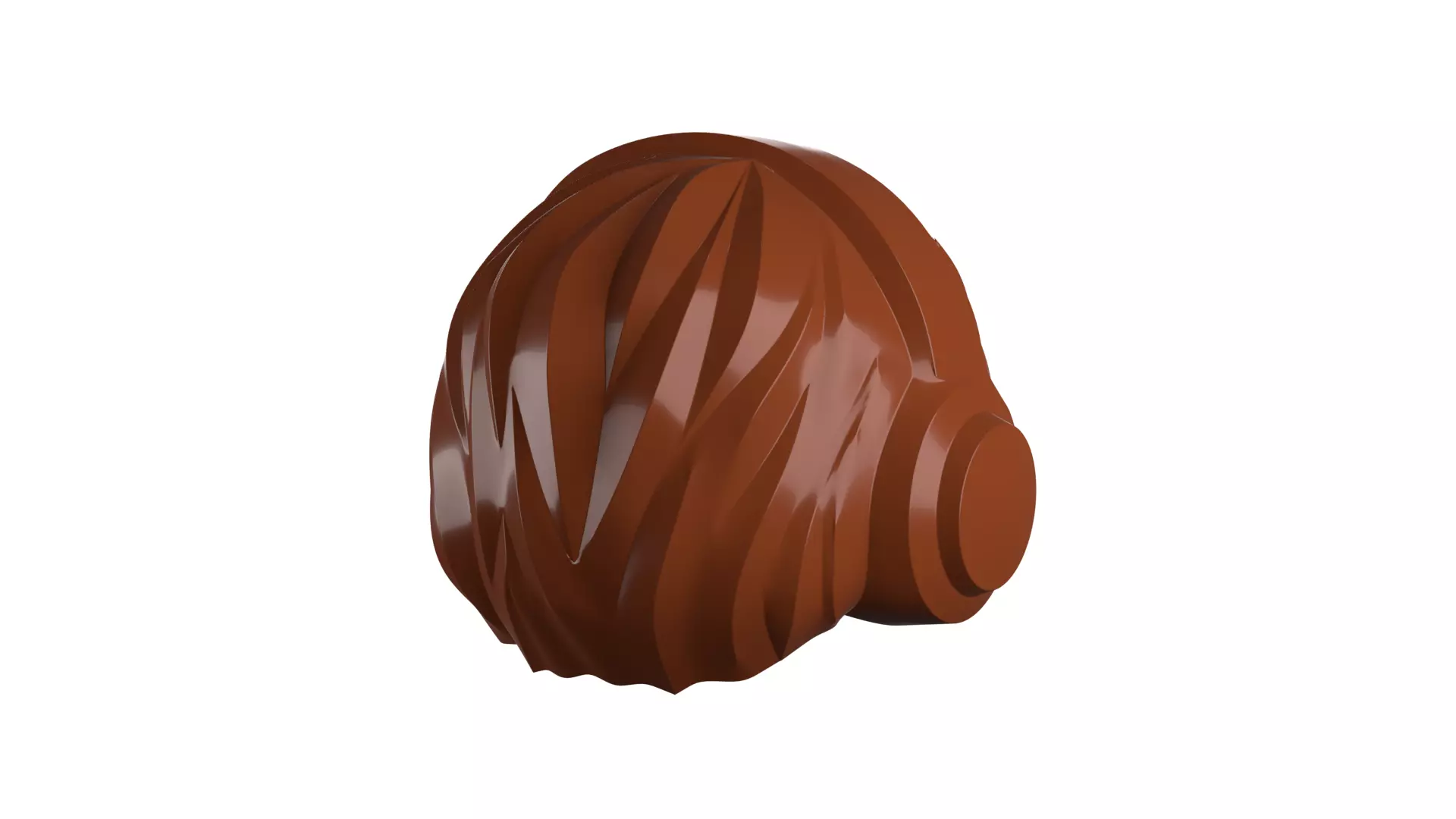 Custom3Dprint Minifigure Accessory - Minifigure Hair S2 - 021 3D print model_37