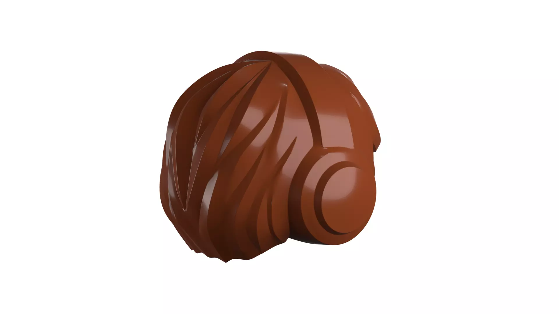 Custom3Dprint Minifigure Accessory - Minifigure Hair S2 - 021 3D print model_32