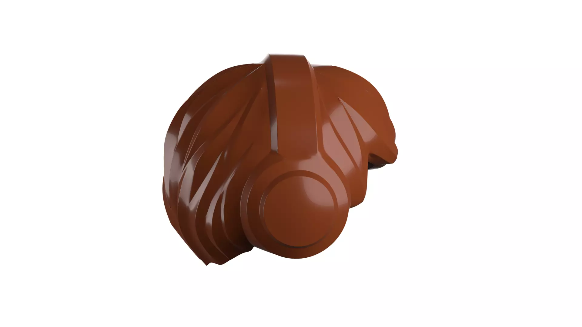 Custom3Dprint Minifigure Accessory - Minifigure Hair S2 - 021 3D print model_26