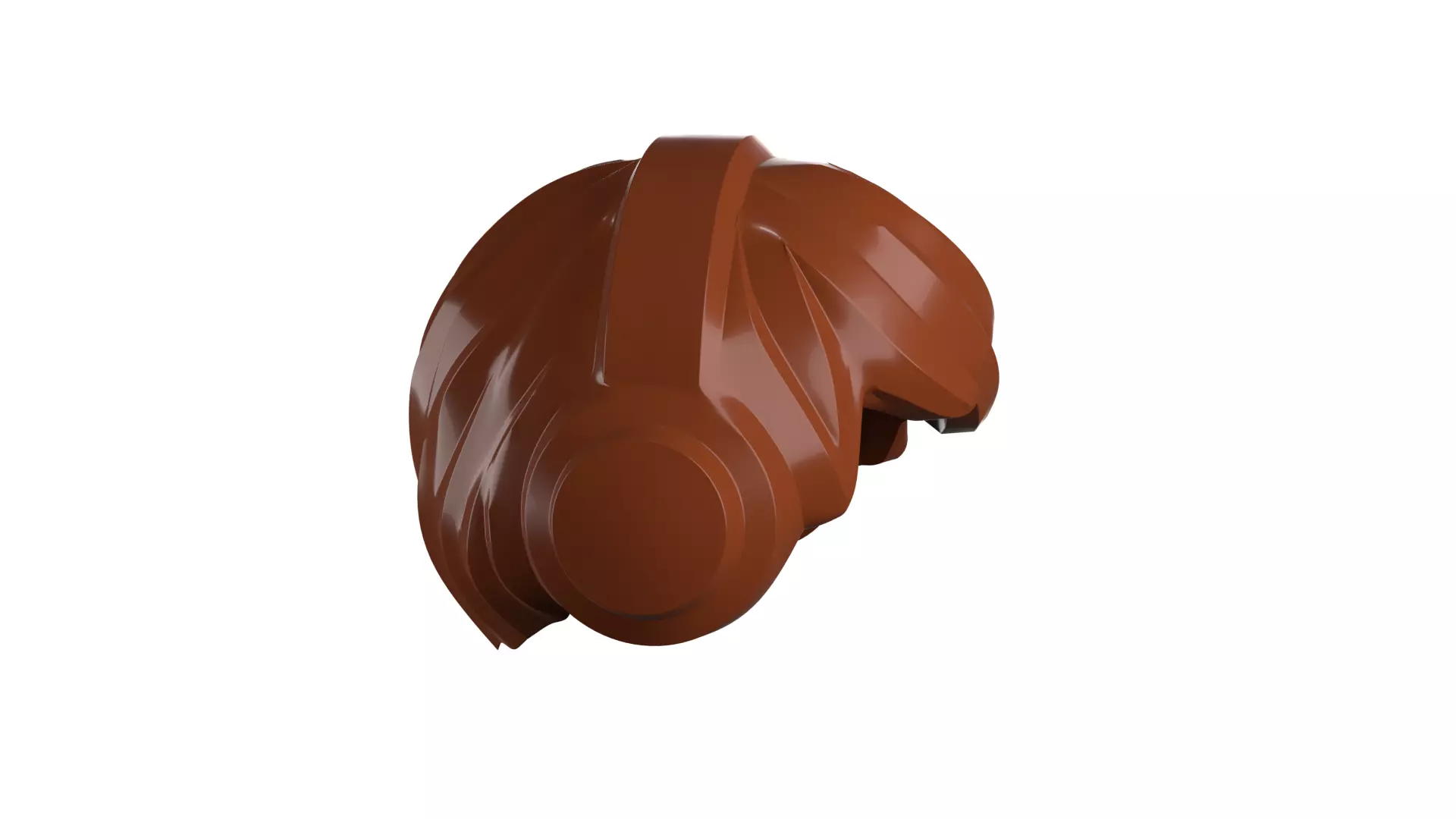 Custom3Dprint Minifigure Accessory - Minifigure Hair S2 - 021 3D print model_22